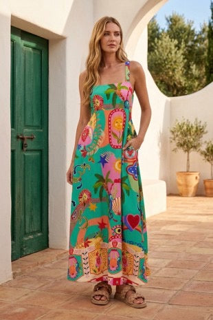 Solstice Radiance Maxi Dress