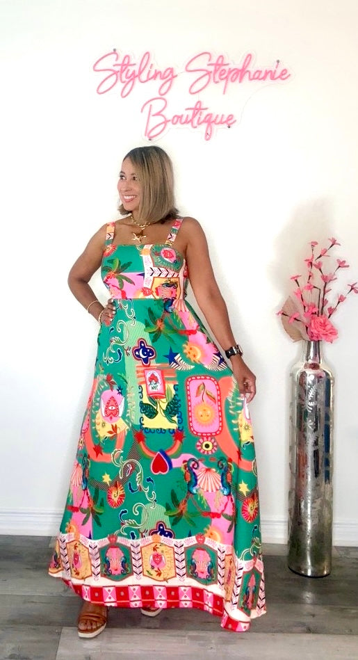 Solstice Radiance Maxi Dress