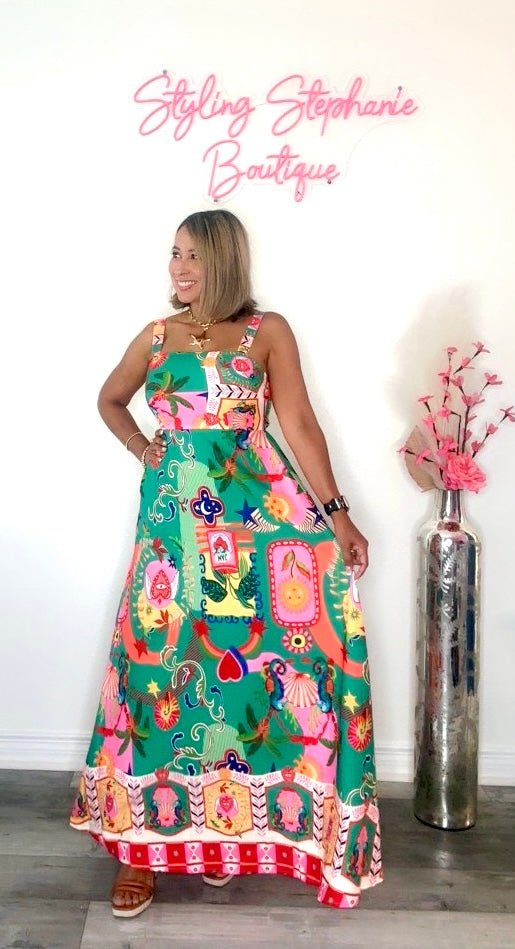 Solstice Radiance Maxi Dress