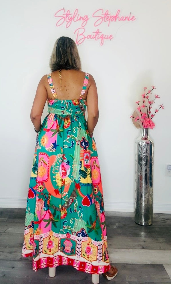 Solstice Radiance Maxi Dress