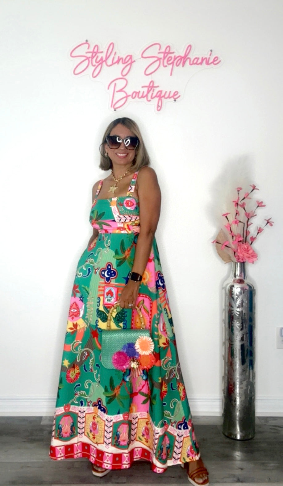 Solstice Radiance Maxi Dress