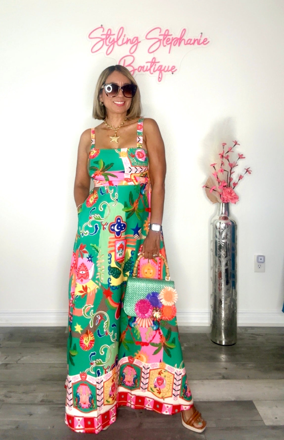 Solstice Radiance Maxi Dress