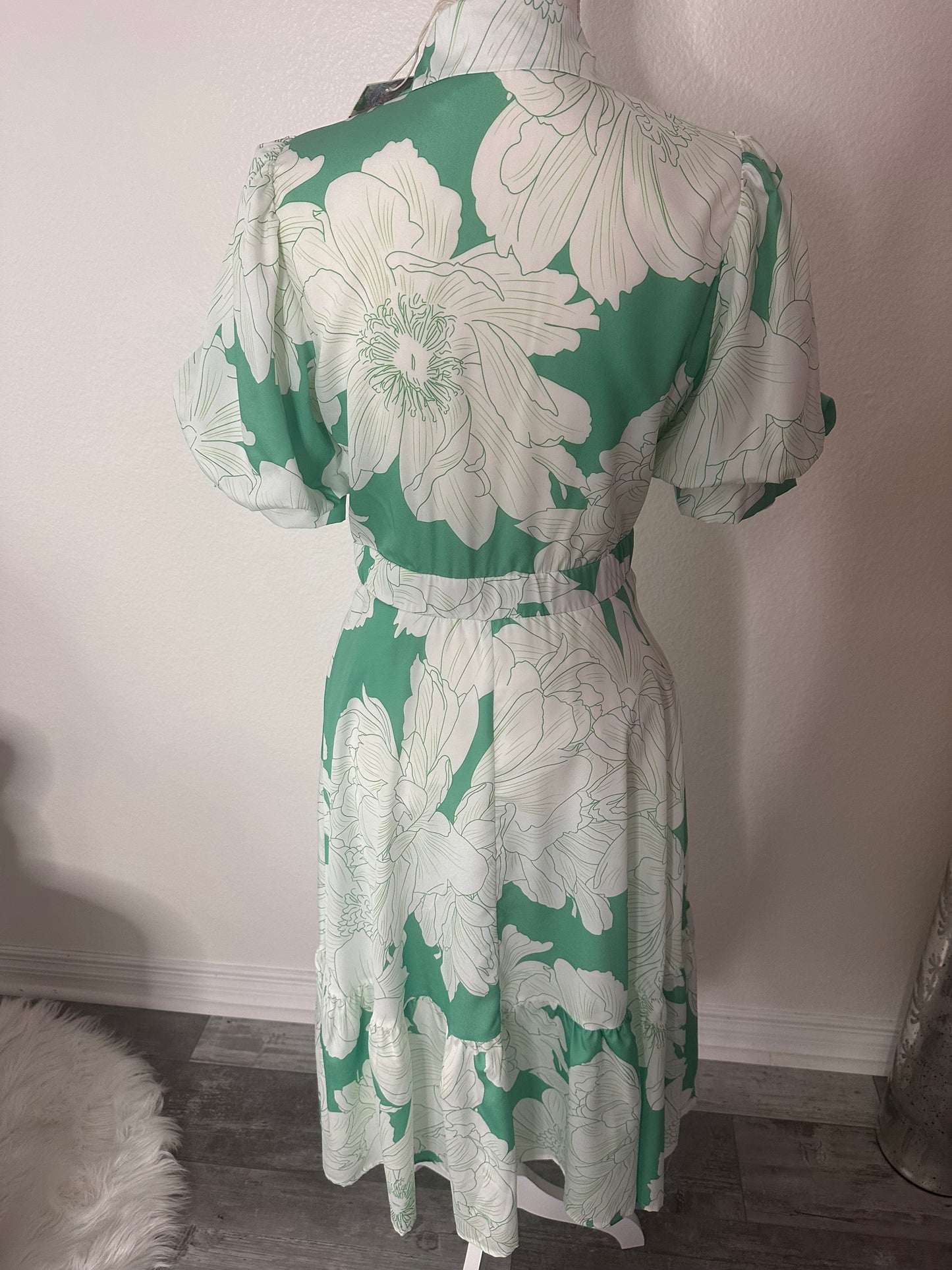 Mint Multi Midi Dress